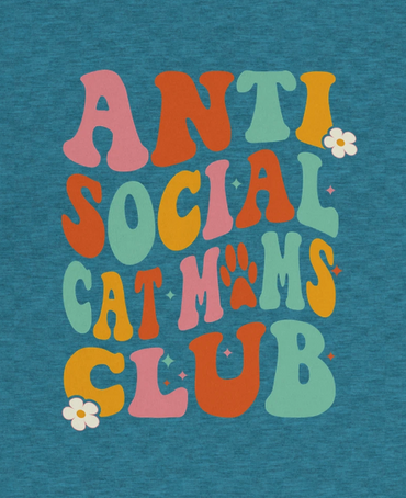 Anti Social Cat Moms Club