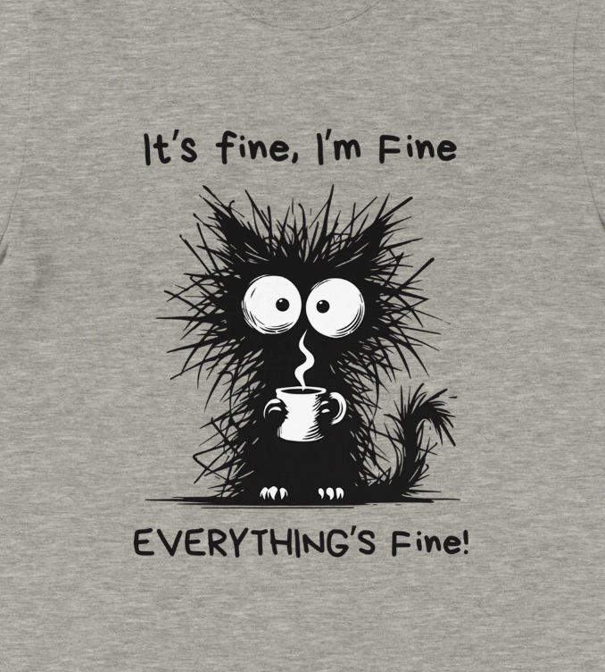 It's fine, I'm fine...