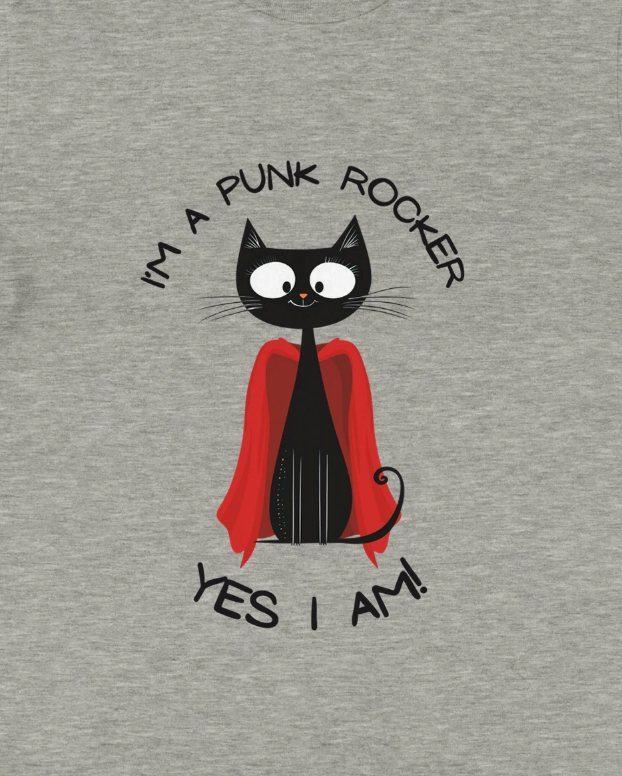 I'm a punk rocker, yes I am!