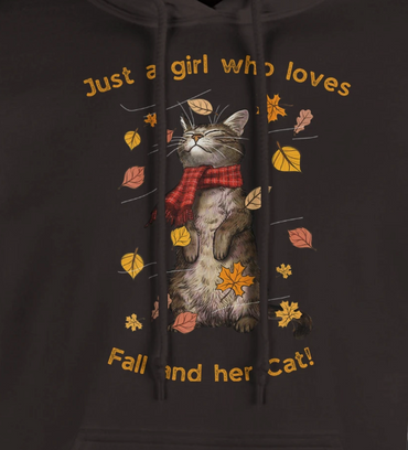Just a girl who loves fall and her cat.