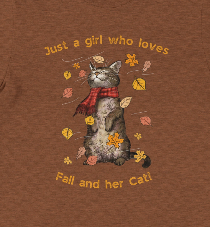 Just a girl who loves Fall and her cat.