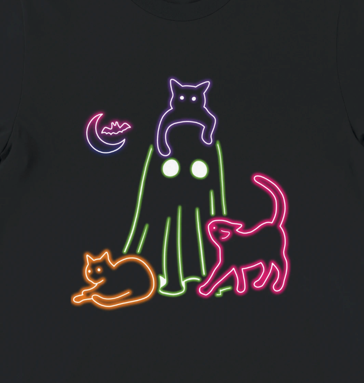 Cats and Ghost, Neon1