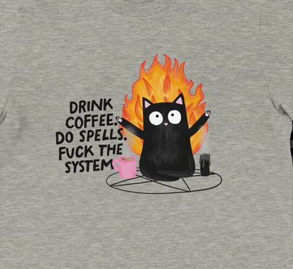 Drink coffee, do spells, frack the system