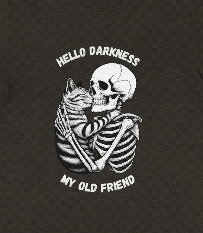 Hello darkness my old friend. Halloween