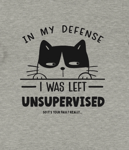 In my defense, I was left eft unsupervised...