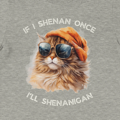 If I Shenan once, I'll Shenanigan.