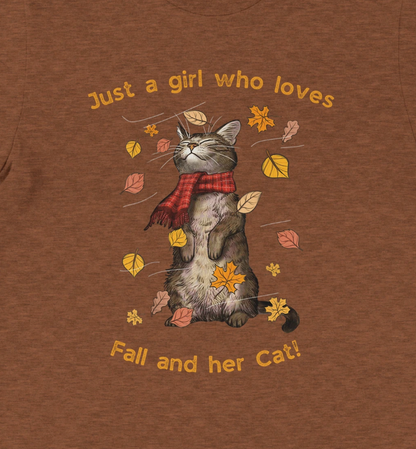 Just a girl who loves Fall and her cat.