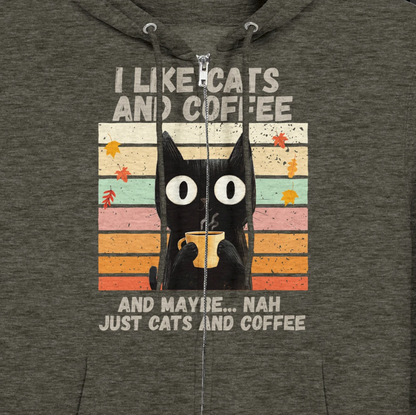 I like cats and coffee, and maybe...