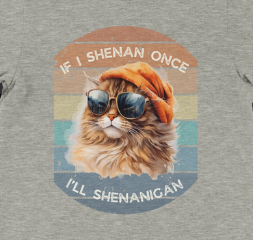 If I Shenan once, I'll Shenanigan.