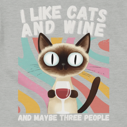 I like Cats and Wine... And maybe three people.